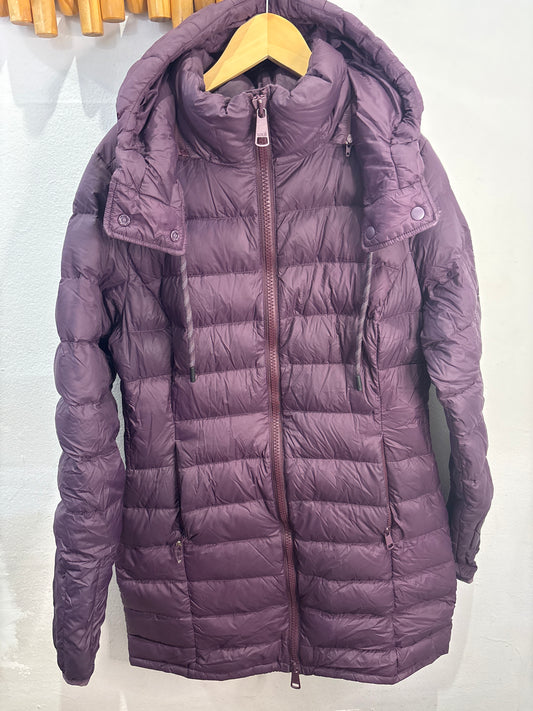 Lole plum puffer jacket - adult XS