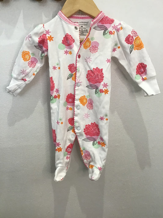 Sleeper pink big flowers 3m