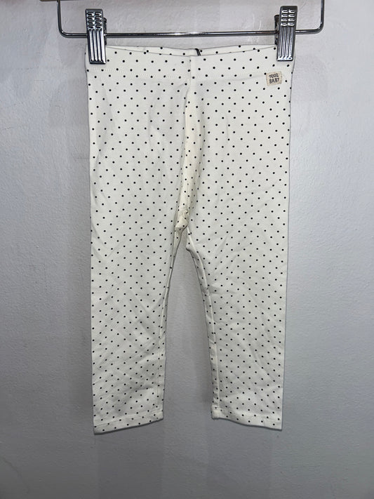 Polka dots leggings 18-24m NEW