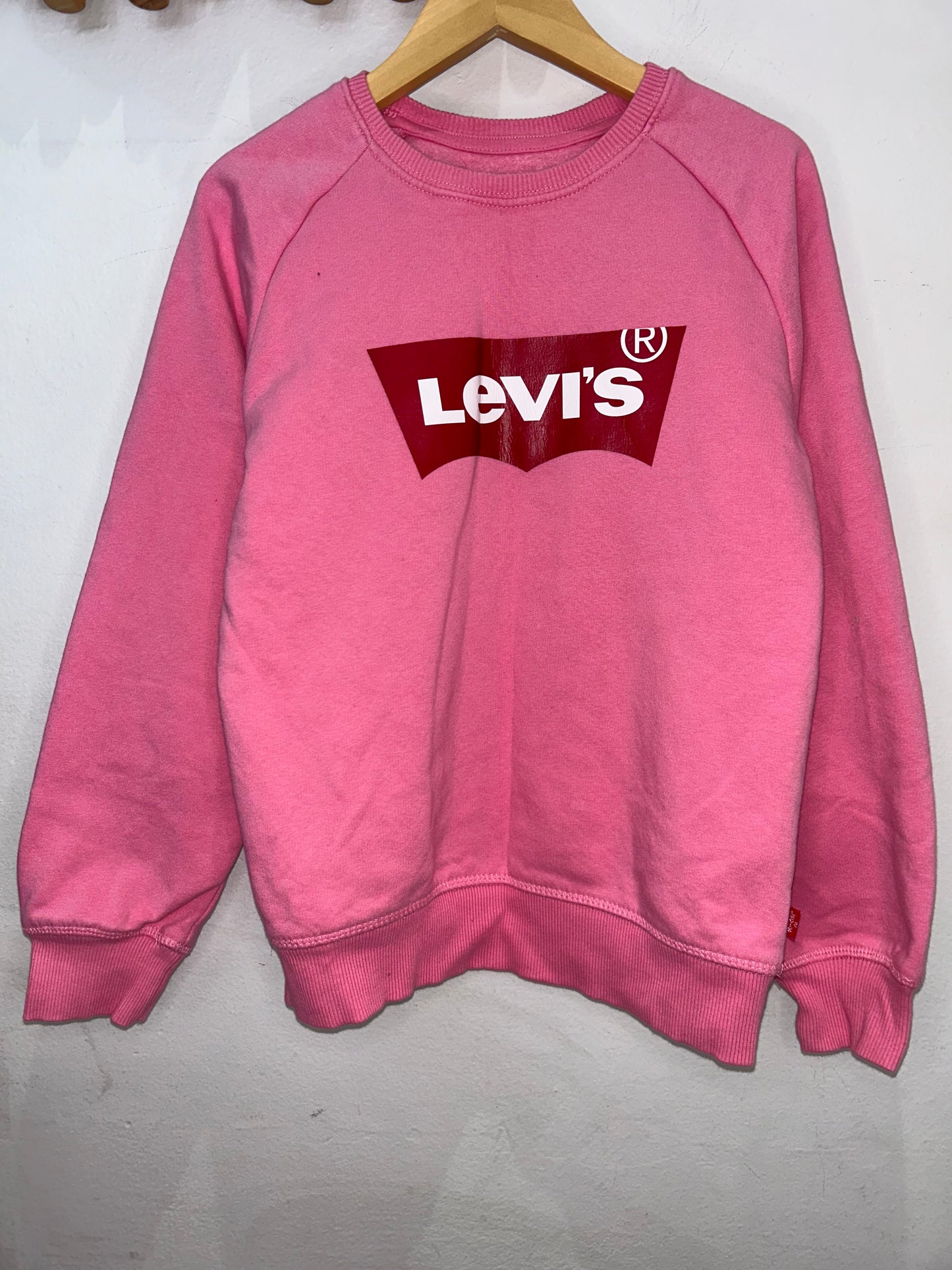 Levi's pink pullover 12y