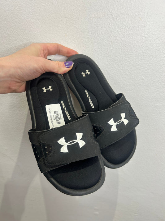 Y3 Under Armour slides