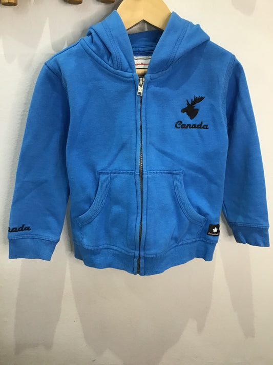 Bright blue sweatshirt 3y