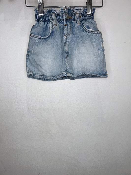 Denim skirt 2-3y