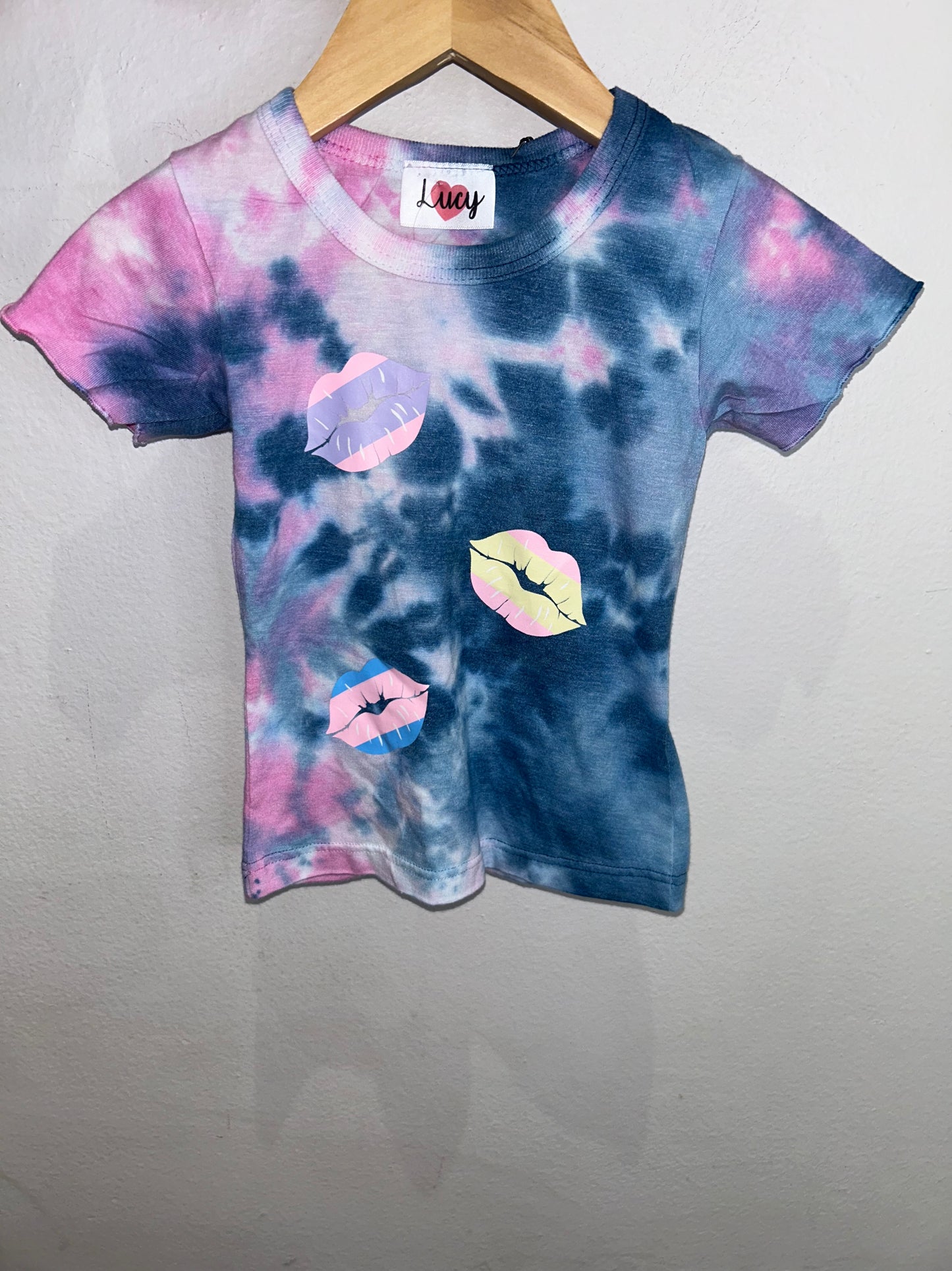 Lips tiedye set 3y NEW