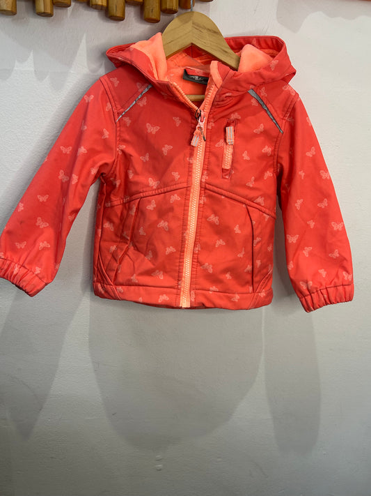 Fleece lined butterfly jacket 3y