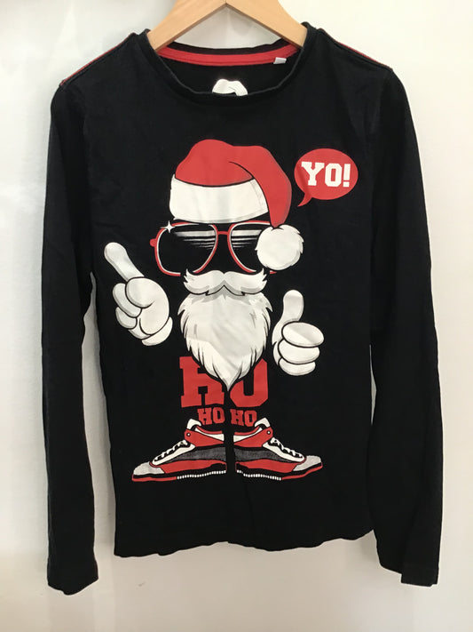 Cool Santa longsleeve 10-12y