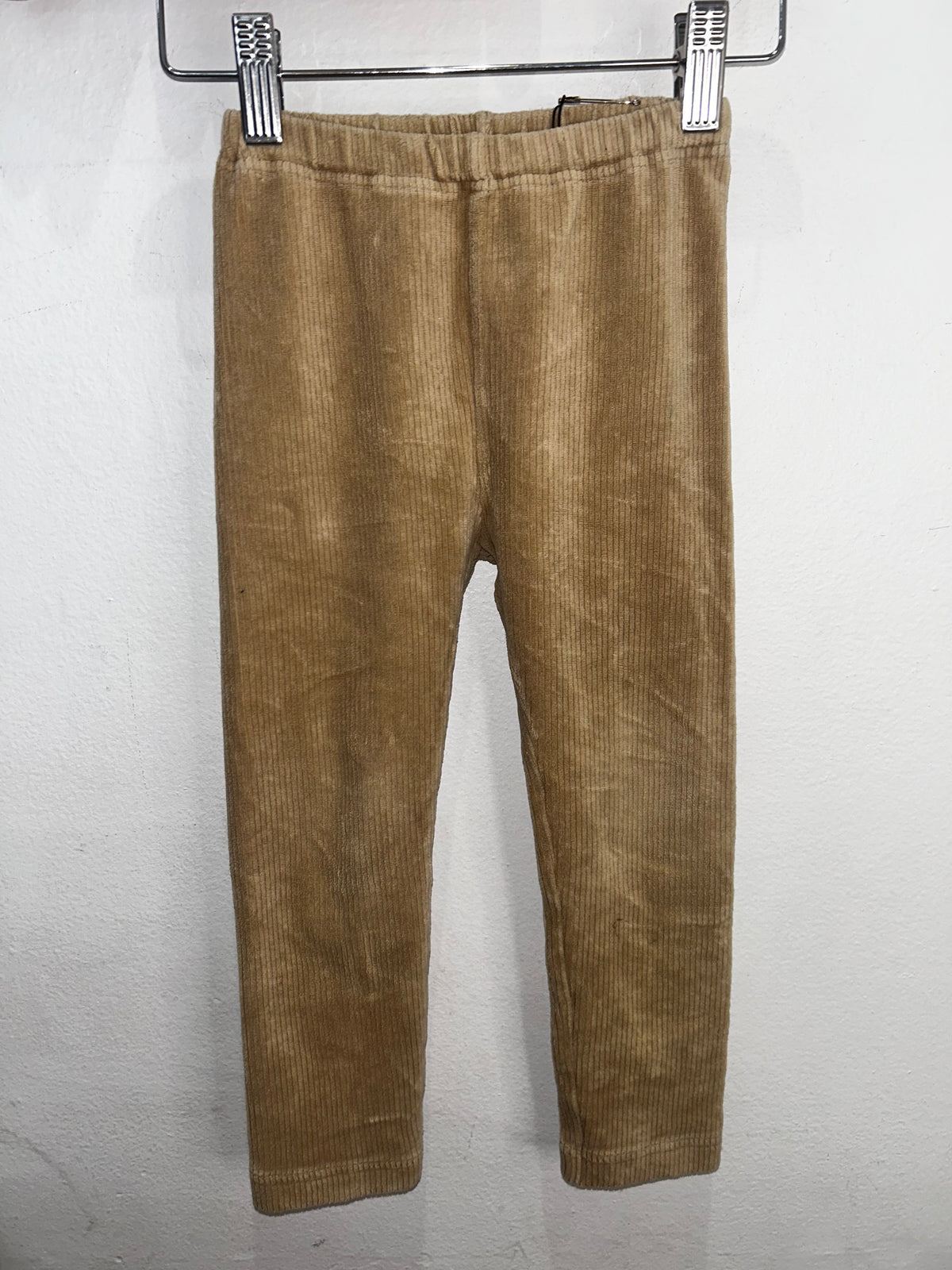 Beige texture leggings 3y