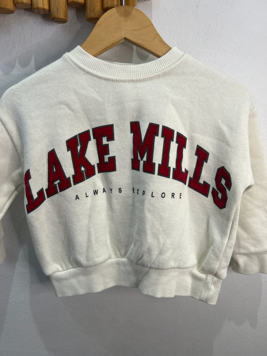Lake Mills pullover 2-3y