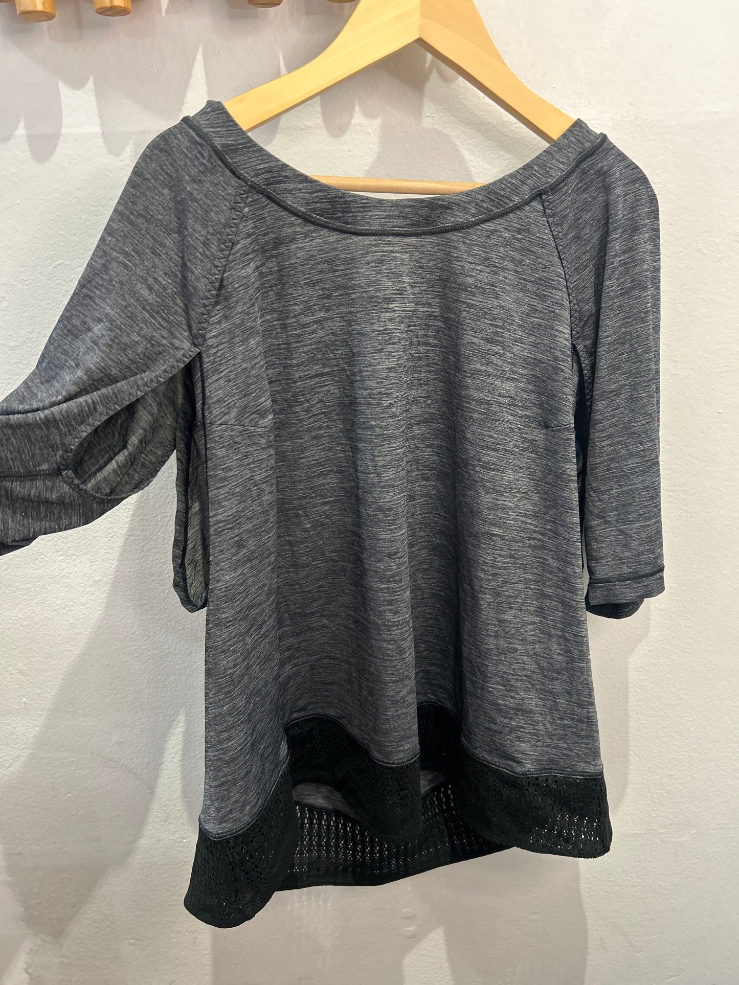 Lululemon grey activewear tee- adult size 12