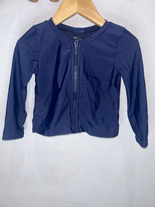 Navy Rash Guard 18-24m