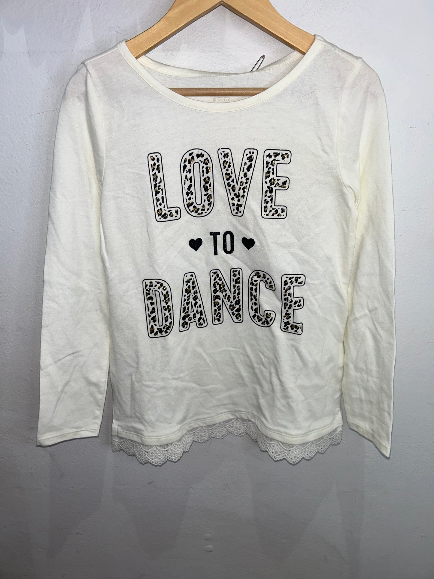 Love to Dance longsleeve 7-8y