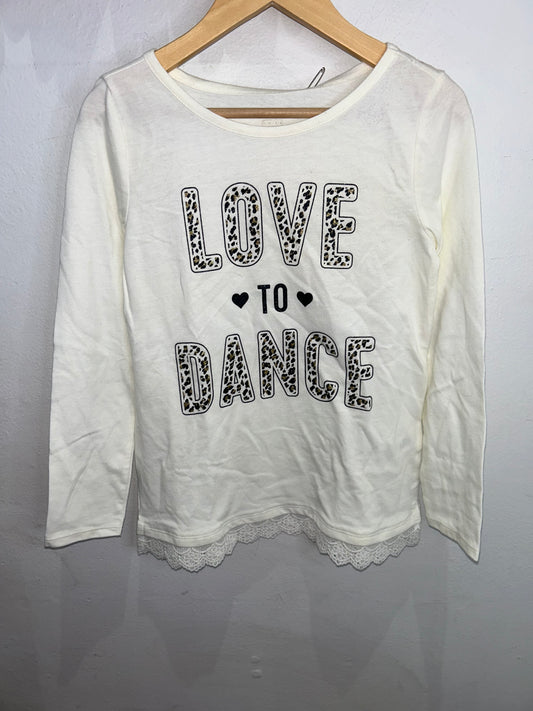 Love to Dance longsleeve 7-8y