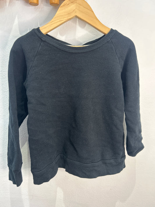 Minimioche black pullover 3-4y