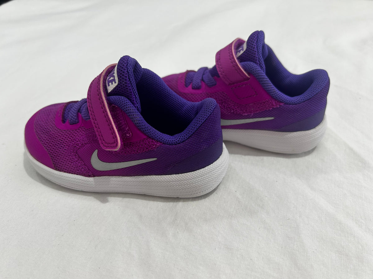 C5 purple and pink Nikes
