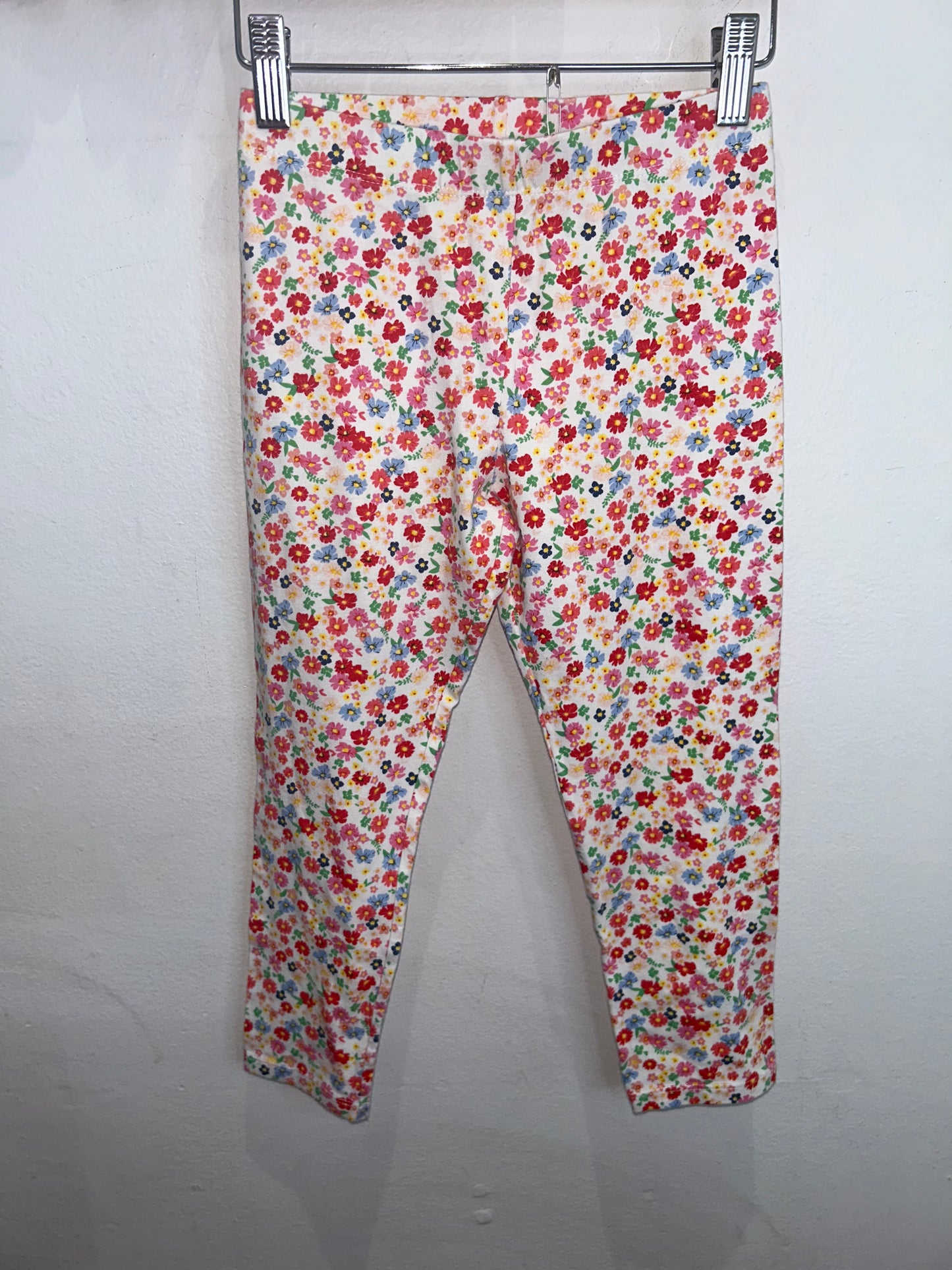 Bright floral leggings 9-10y