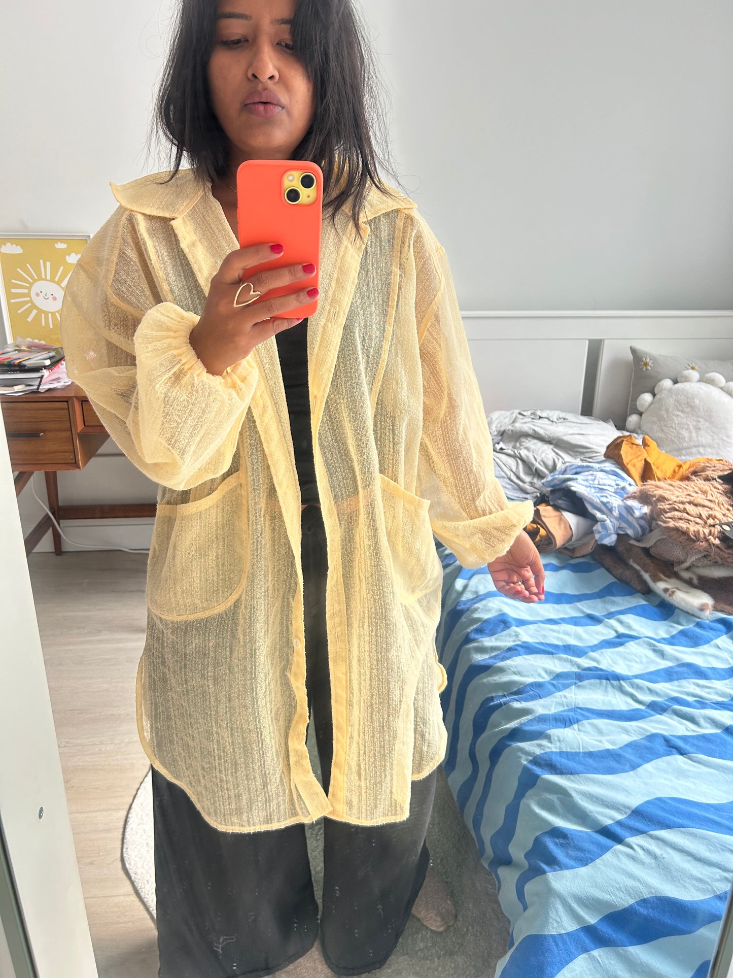 Sun protection jacket knee-length L-XXL