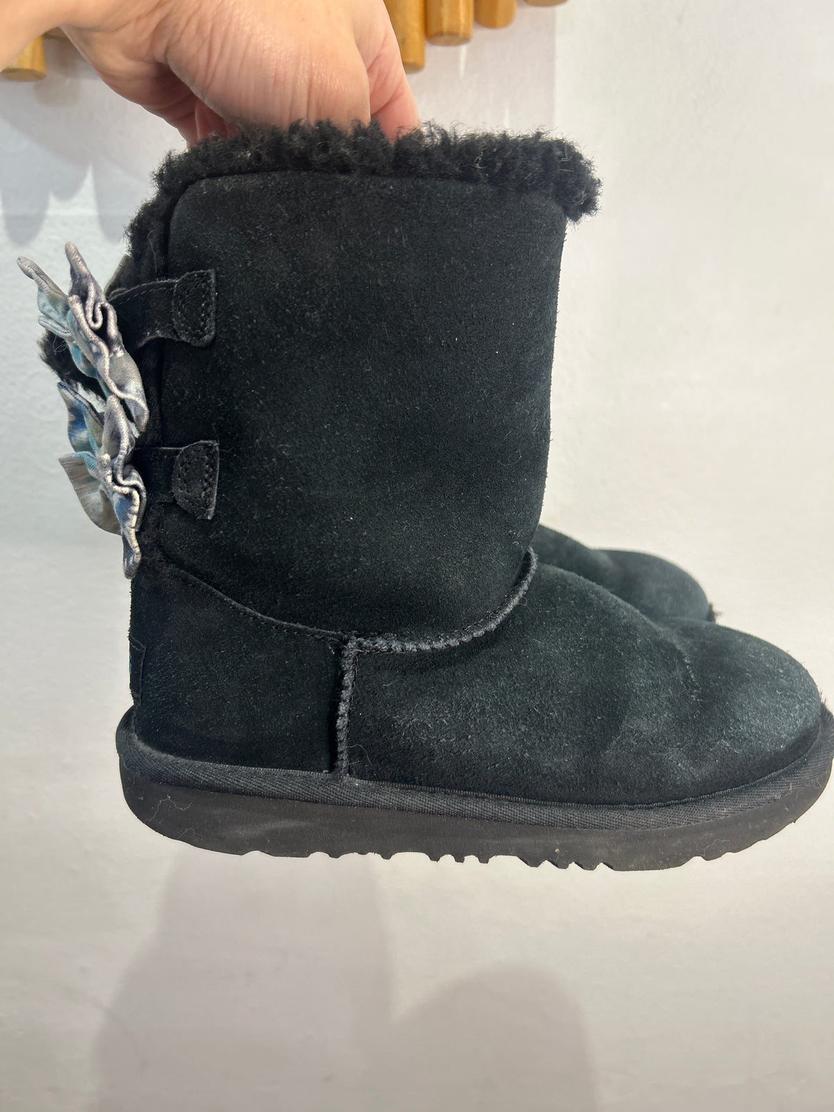 Y3 black Uggs