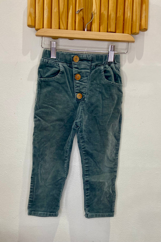 Sage corduroy pants 3-4y