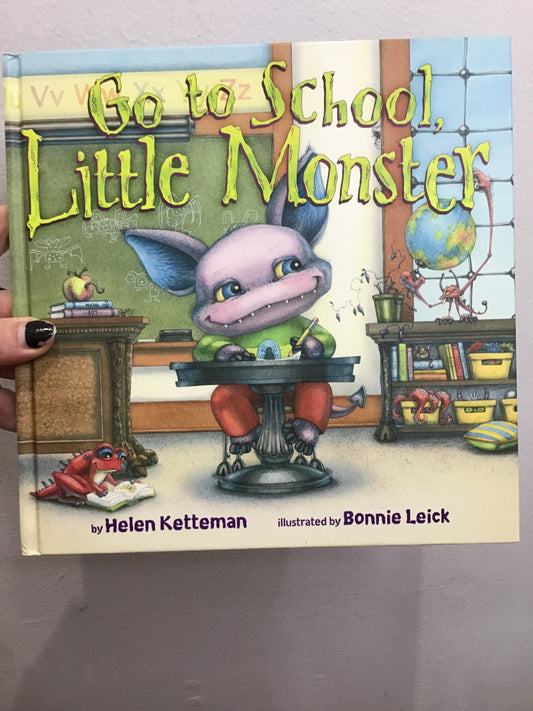 Go to School little monster