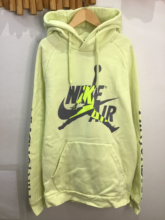 Neon Jordan hoodie - adult M