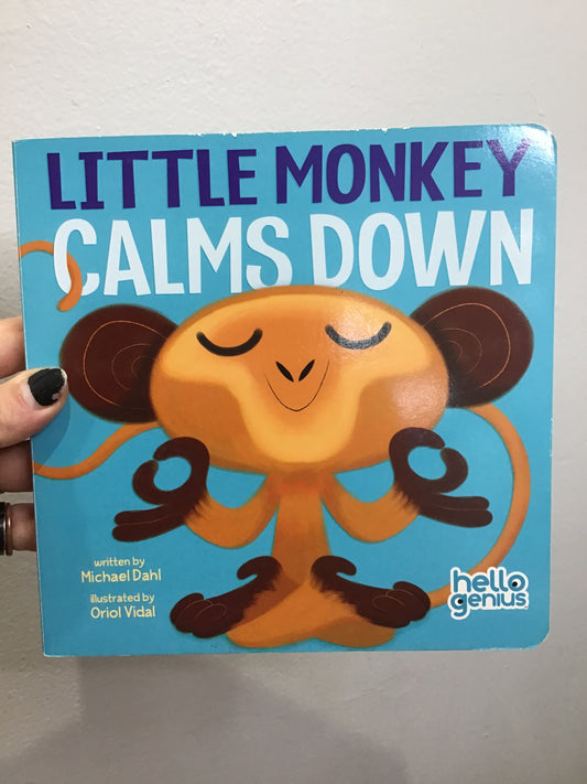 Little monkey calms down