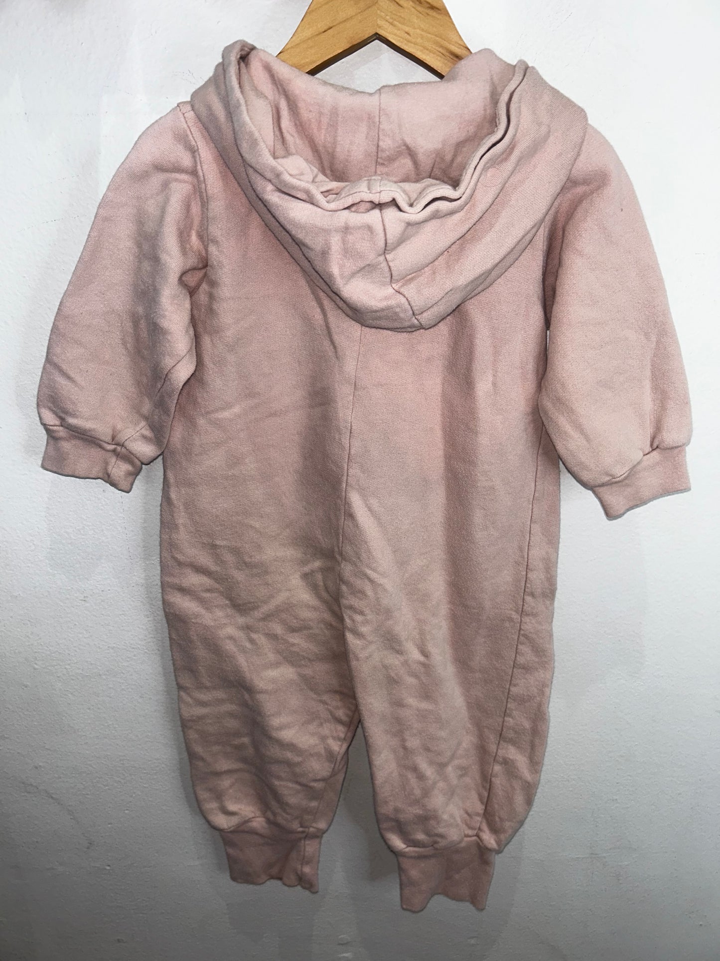 Minimioche pink biker romper 18-24m
