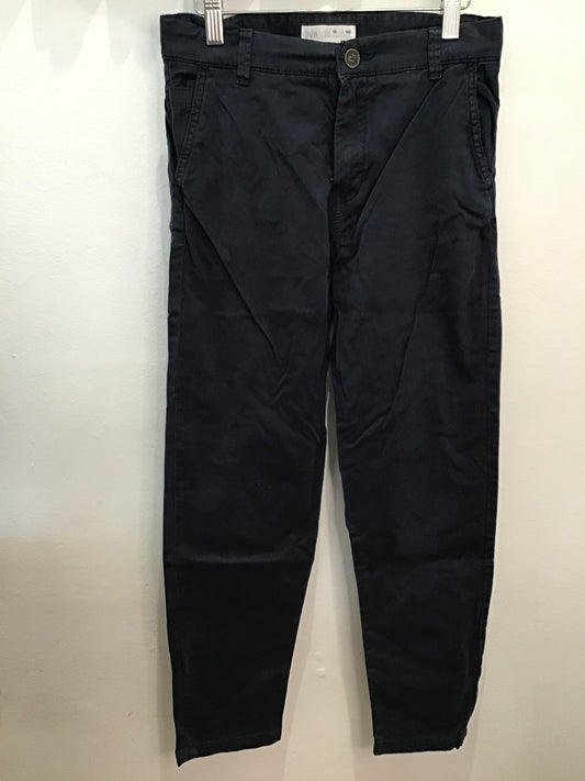Pants navy straight leg 10y