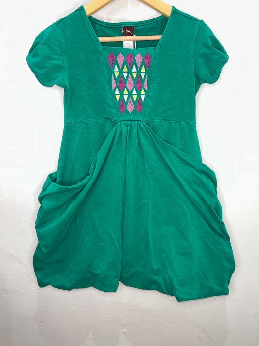 Tea Collection green dress 6y