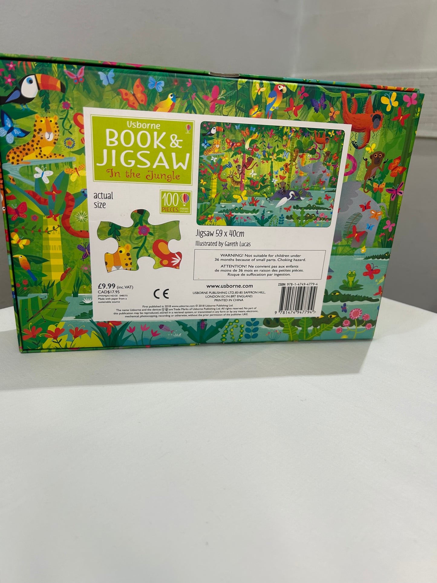 Usborne jungle puzzle 100 pieces