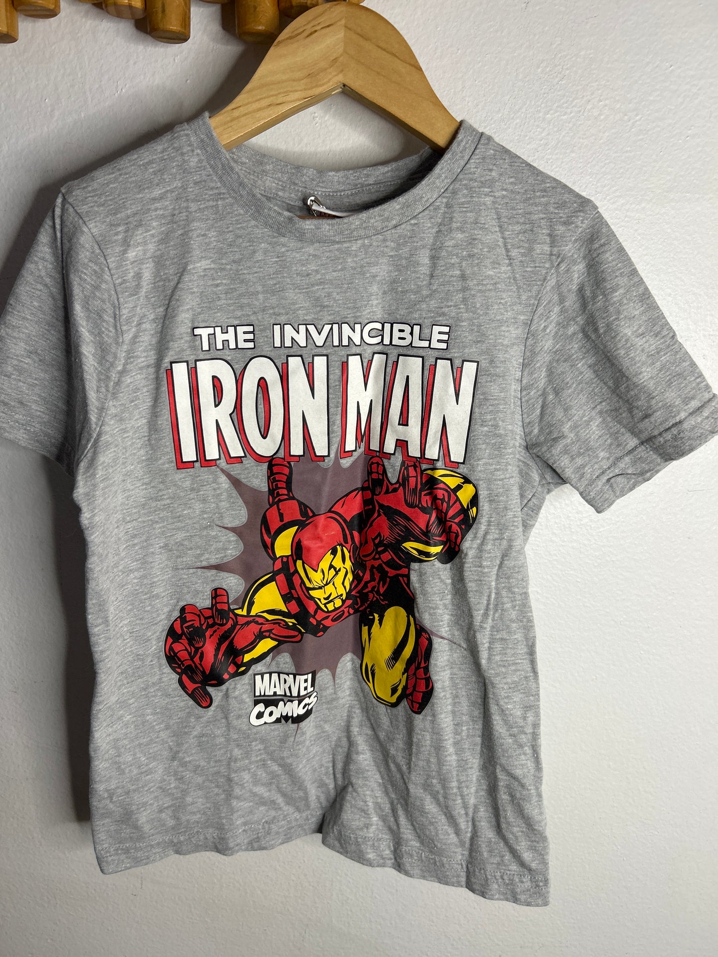 Iron Man tee 7-8y