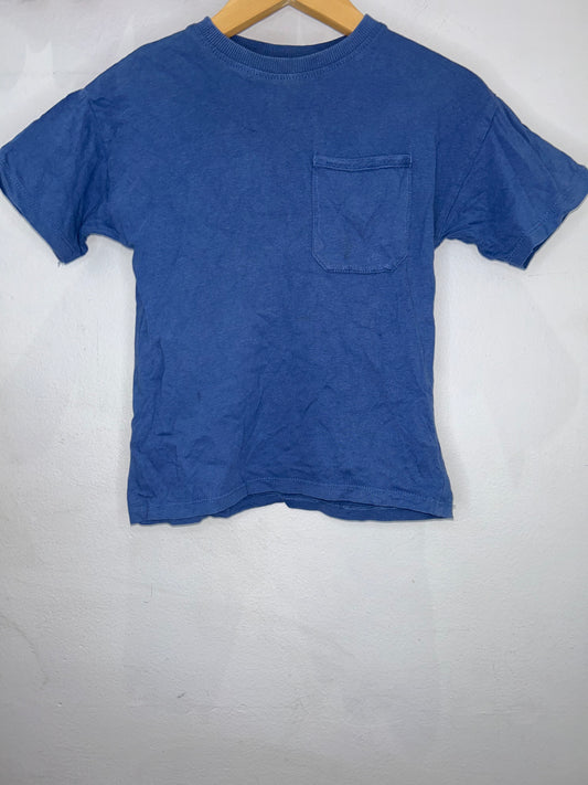 Blue pocket tee 3-4y