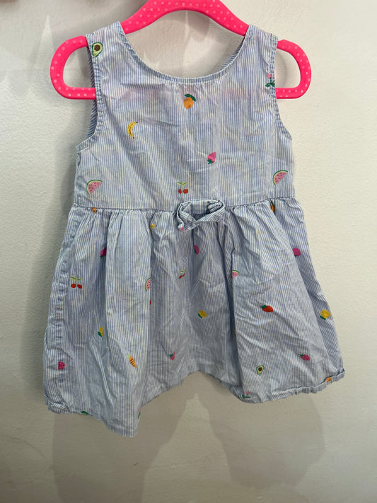 Fruits dress 18-24m