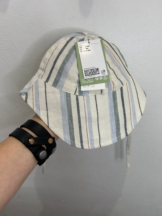 Linen hat 2-4m NEW