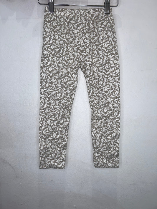Jamie Kay grey floral leggings 5y