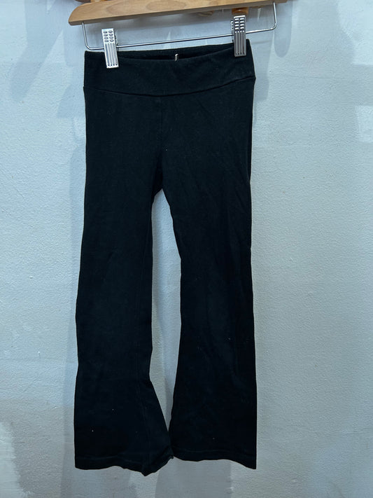 Black flare leggings 4-5y