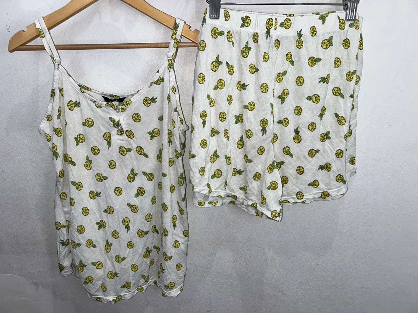 Joy of Staying Home lemon pyjamas- adult M