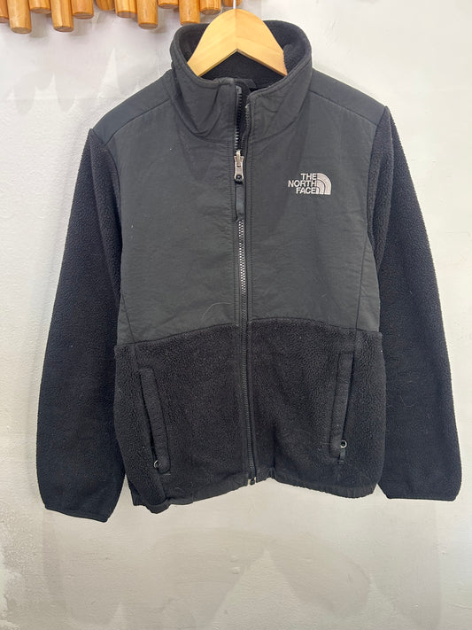 The North Face black fleece 10-12y