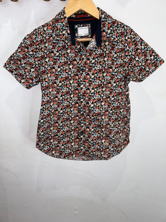 Floral shirt 7y