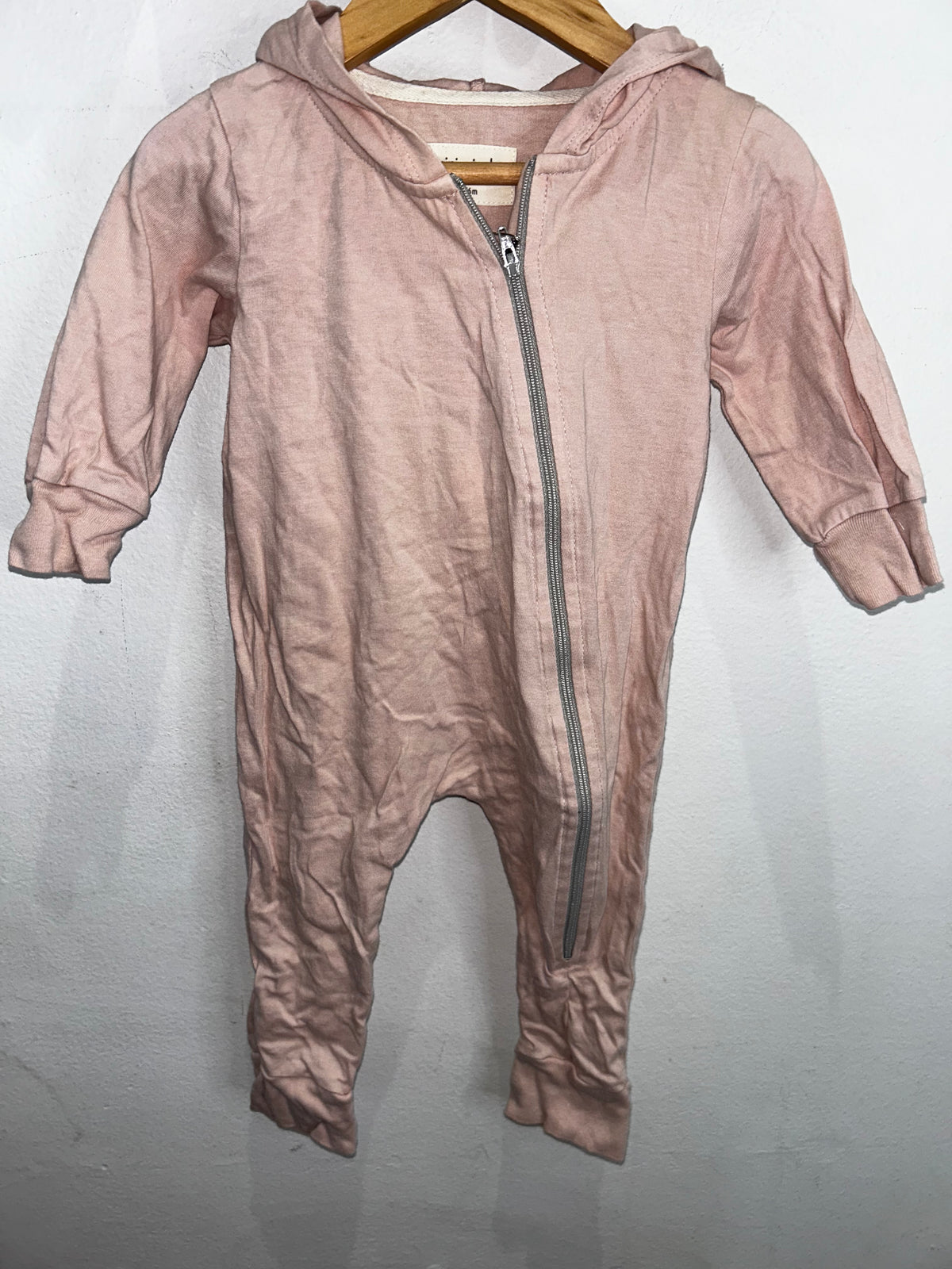 Minimioche pink romper 3-6m