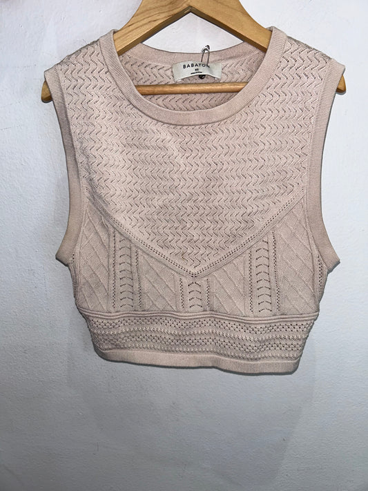 Babaton crop vest- adult XS