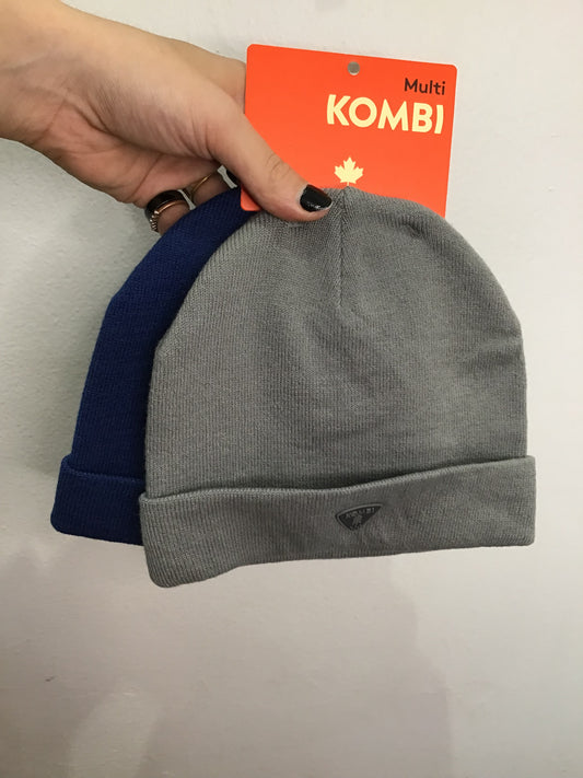 Kombi two pack hats - new 6-10y