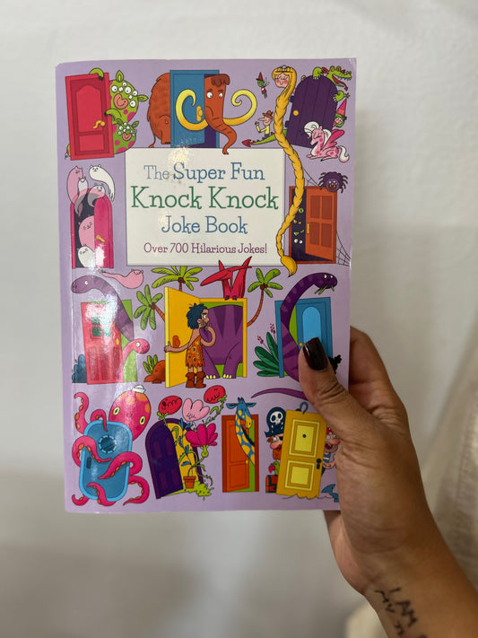 Super fun knock knock joke book