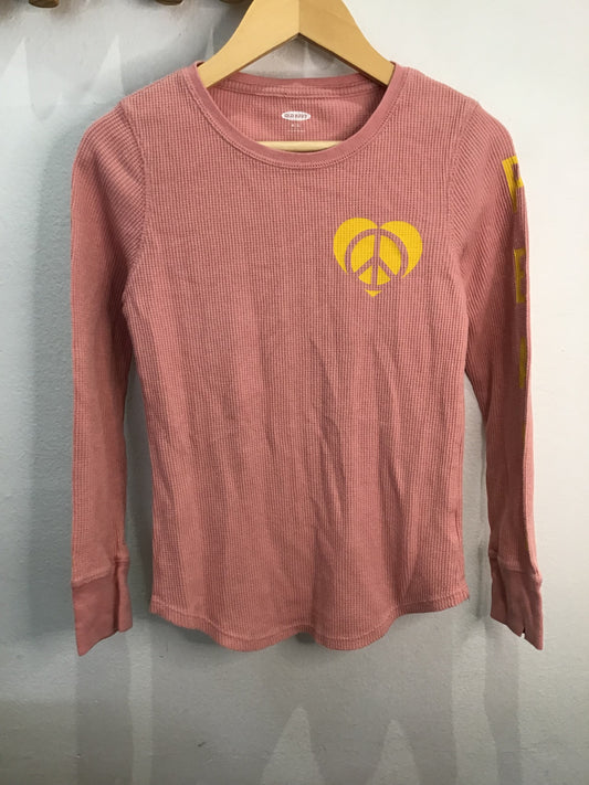 Tee peace detail waffle 8y