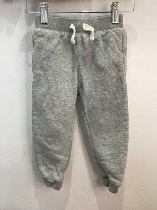 Grey joggers grey drawstring 4y