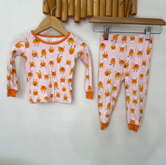 Candy corn pyjamas 9-12m