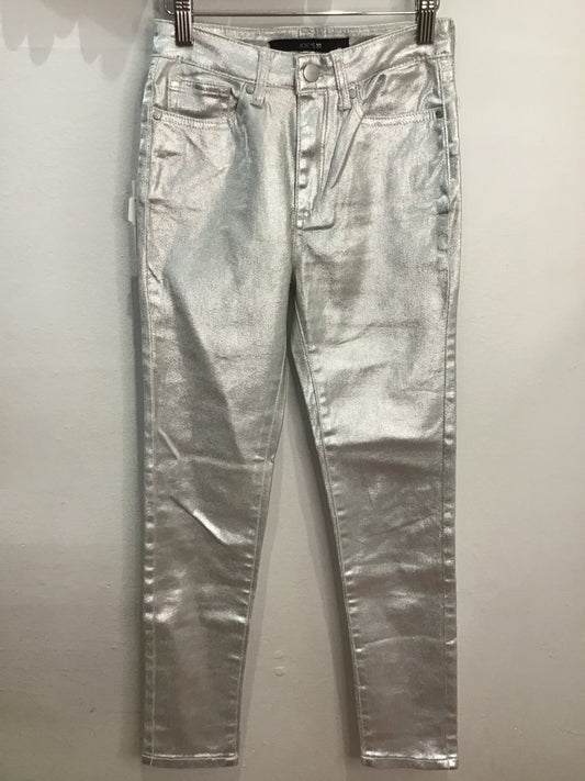 Joes Jeans metallic silver pants 12y