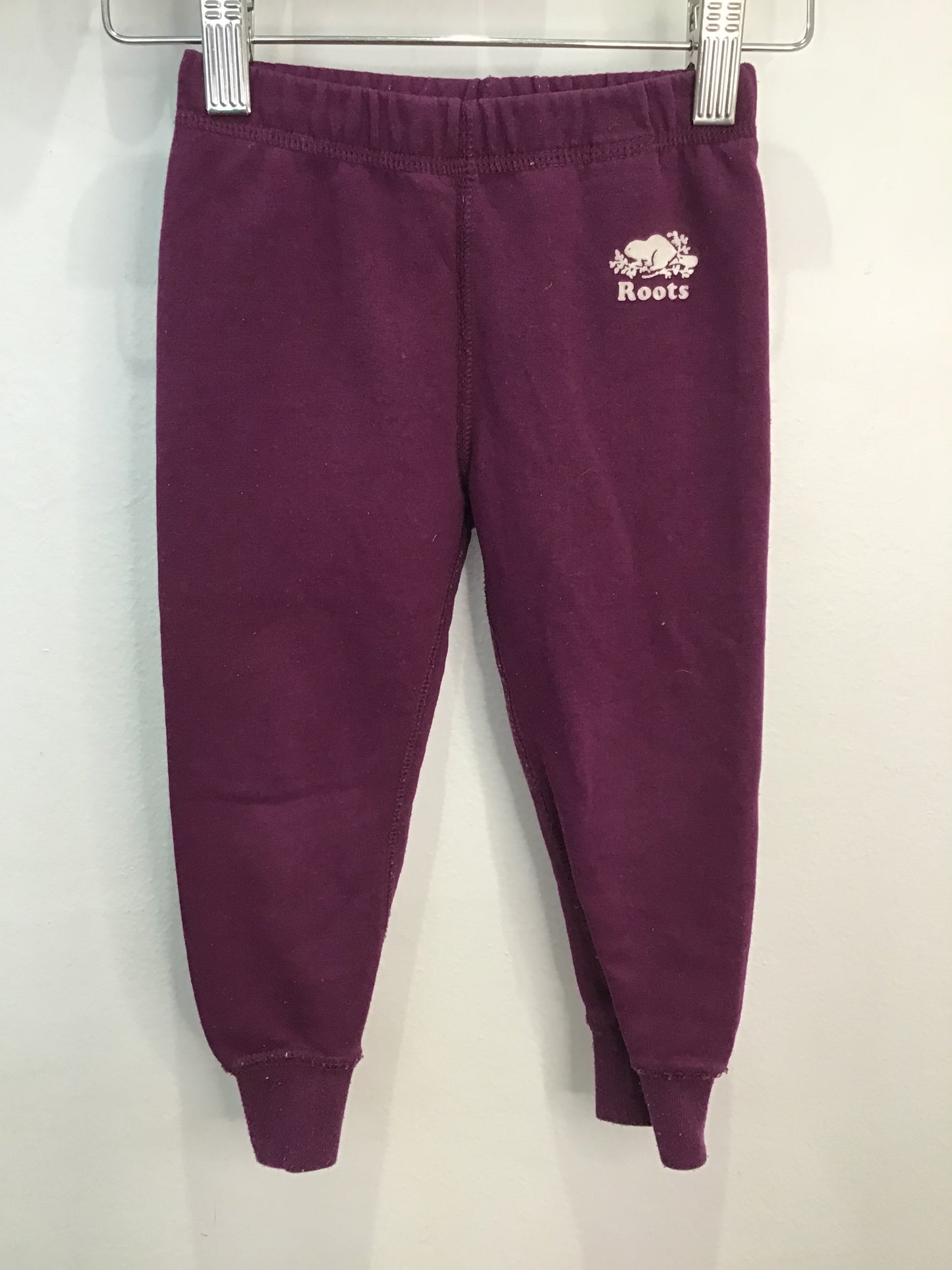 Joggers Roots maroon skinny 2y
