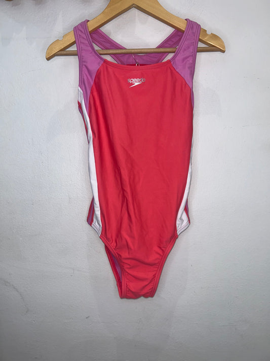 Speedo coral swimsuit 10y