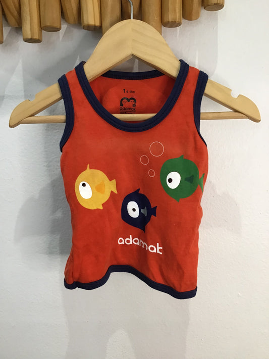 Tanktop fish 0-3m