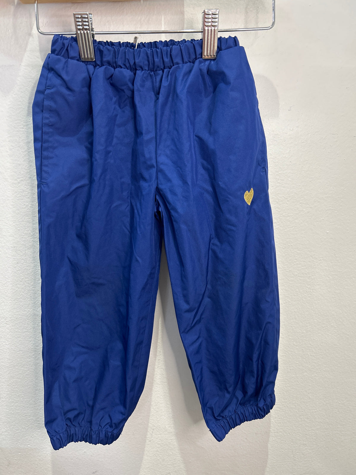 Blue rain pants 24m